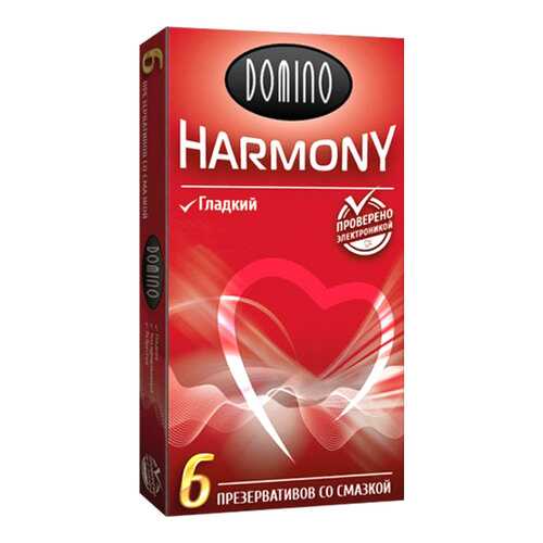 Презервативы Domino Harmony гладкие 6 шт. в Тенториум