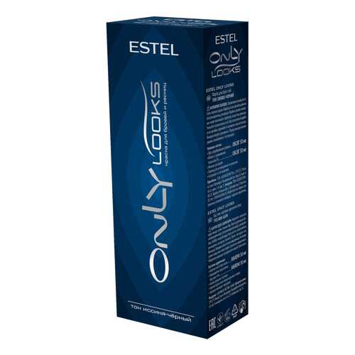 Краска для бровей Estel Professional Only looks Иссиня-черный в Тенториум