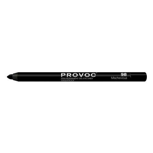 Карандаш для глаз PROVOC Gel Eye Liner Угольно-черный в Тенториум