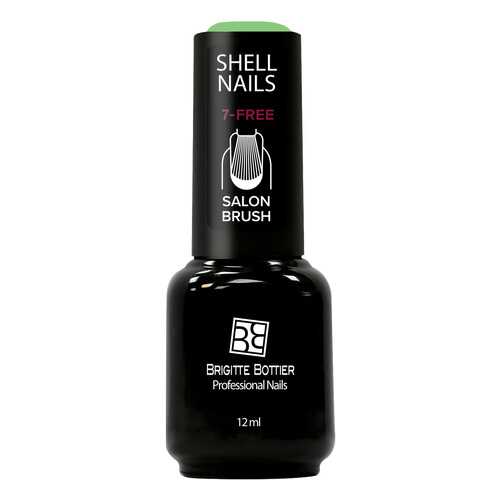 Гель-лак для ногтей Brigitte Bottier Shell Nails тон 974 нежно-зеленый, 12мл в Тенториум