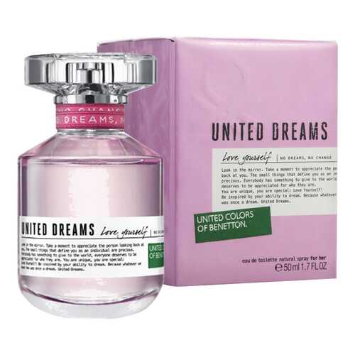 Туалетная вода Benetton United Dreams Love Yourself 50 мл в Тенториум