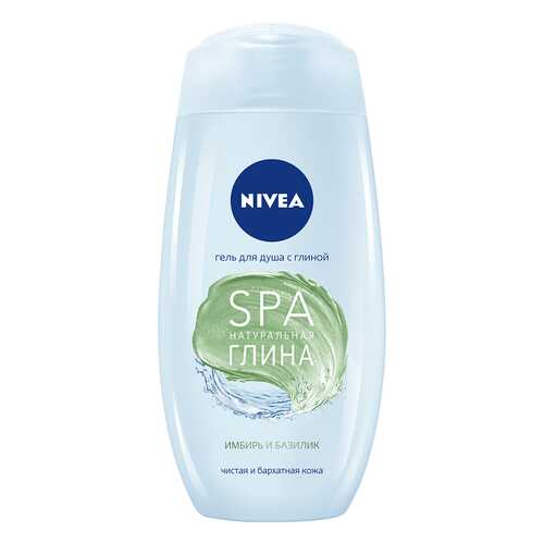 Гель для душа Nivea SPA Натуральная Глина Имбирь и Базилик 250 мл в Тенториум