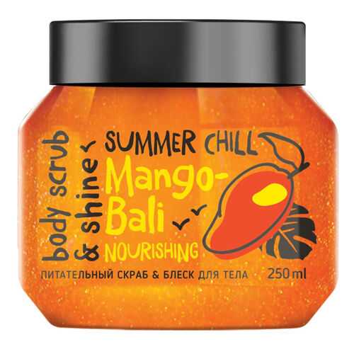 Скраб для тела MonoLove MANGO-BALI блеск и питание 250 мл в Тенториум