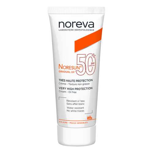 Солнцезащитное средство Noreva Noresun Gradual UV Cream SPF50+ 40мл в Тенториум