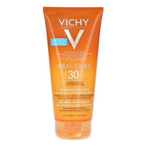 Солнцезащитное средство Vichy Ideal Soleil Wet Gel-Milch SPF30 200 мл в Тенториум