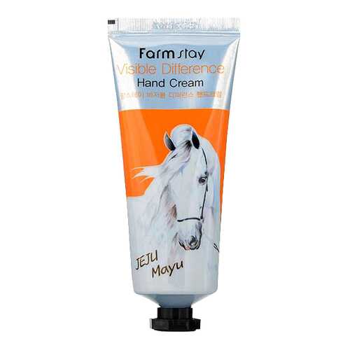 Крем для рук FarmStay Visible Difference Hand Cream Jeju Mayu 100 мл в Тенториум