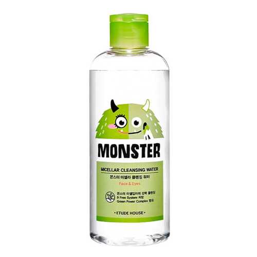 Мицеллярная вода Etude House Monster Micellar Cleansing Water 300 мл в Тенториум