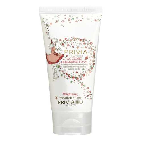 Пенка для умывания для проблемной кожи PRIVIA AC Clinic Cleansing Foam, 150 мл в Тенториум