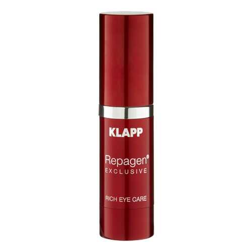 Крем для век Klapp Repagen Exclusive Rich Eye Care Cream 15 мл в Тенториум