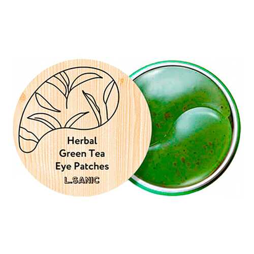 Патчи для глаз L.Sanic Herbal Green Tea Hydrogel Eye Patches 60 шт в Тенториум