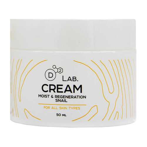 Крем для лица D2 Lab Cream Moist & Regeneration Snail 50 мл в Тенториум