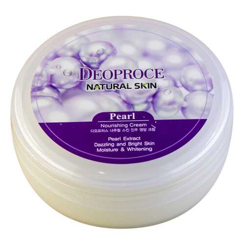 Крем для лица Deoproce Natural Skin Pearl Nourishing Cream 100 г в Тенториум