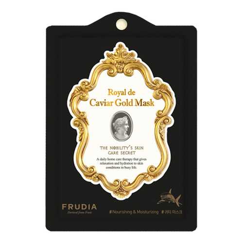 Листовая маска с экстрактом икры Frudia Royal de Caviar Gold Mask в Тенториум