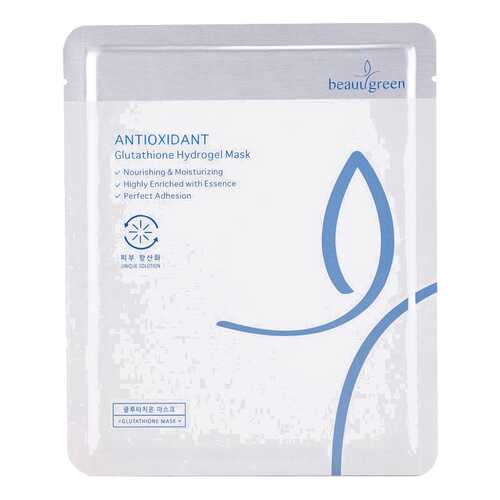 Маска для лица BeauuGreen Antioxidant Glutathione Hydrogel Mask 1 шт в Тенториум