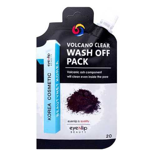 Маска для лица Eyenlip Volcano Clear Wash Off Pack 20 г в Тенториум