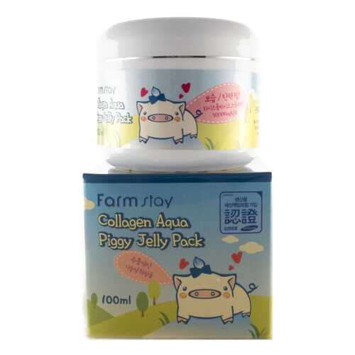 Маска для лица FarmStay Collagen Aqua Piggy Jelly Pack 100 мл в Тенториум