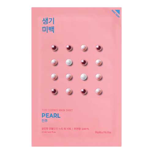 Маска для лица Holika Holika Pure essence Mask Sheet Pearl 20 мл в Тенториум