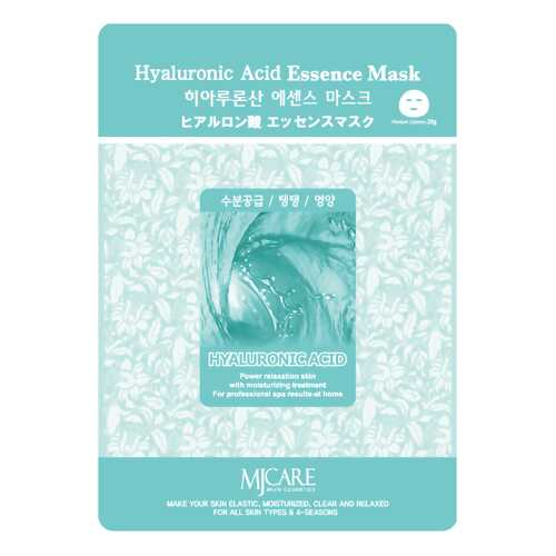 Маска для лица MJ CARE Hyaluronic Acid Essence Mask 23 г в Тенториум