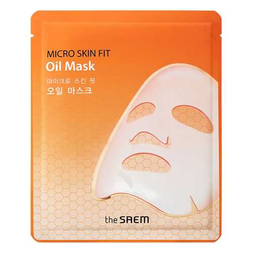 Маска для лица The Saem Micro Skin Fit Oil Mask 27 г в Тенториум