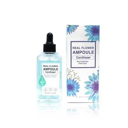 Сыворотка для лица May Island Real Flower Ampoule Cornflower 100мл в Тенториум