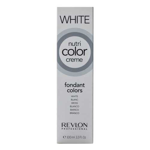 Краска для волос Revlon Professional Nutri Color Creme 000 White 100 мл в Тенториум